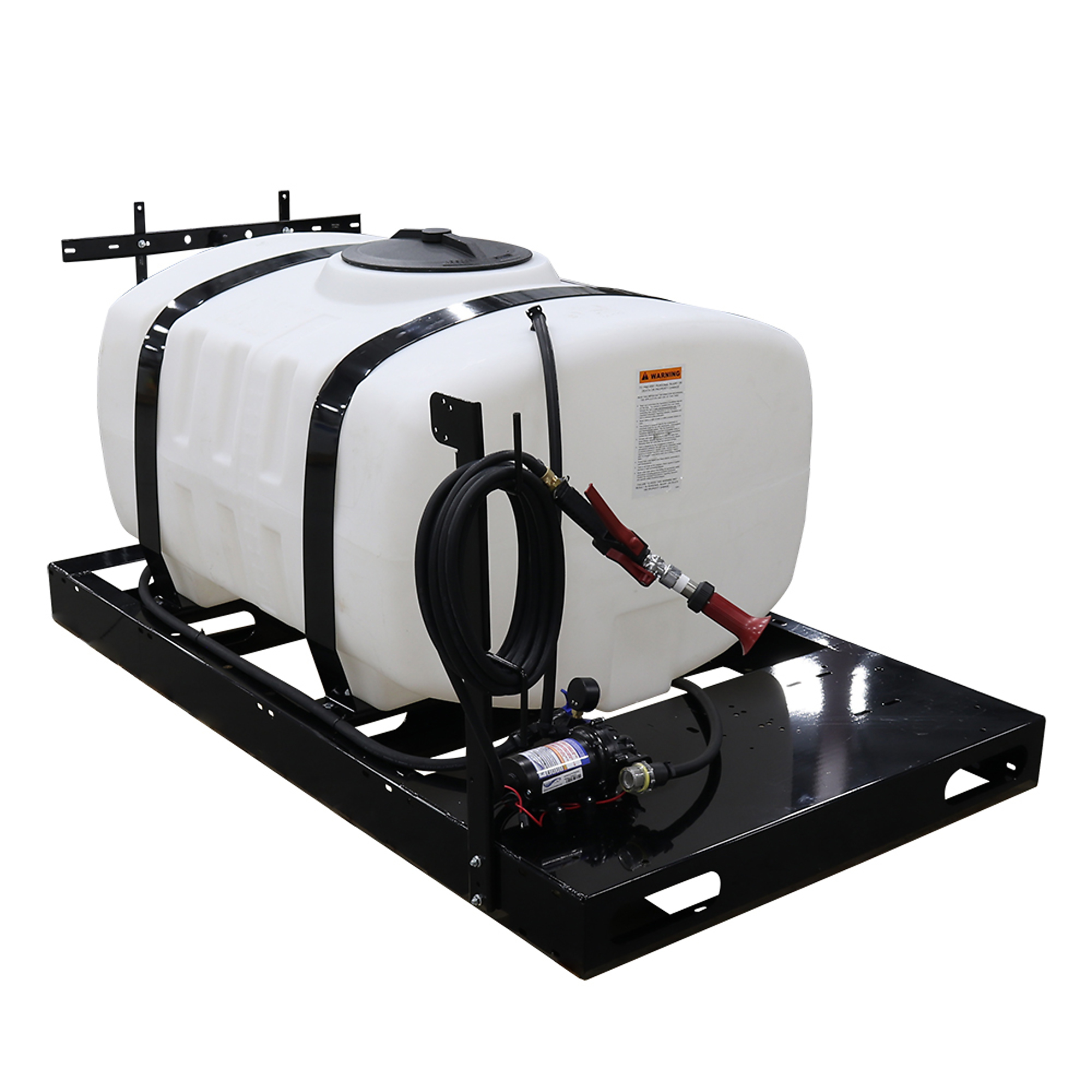 Master Mfg, 150-Gal Skid Broadcast Sprayer - 52ft. Swath, Tank Size 150 Gal, Flow 5.5 GPM, Pressure 60 PSI, Model# SUR-K8-150P-MM